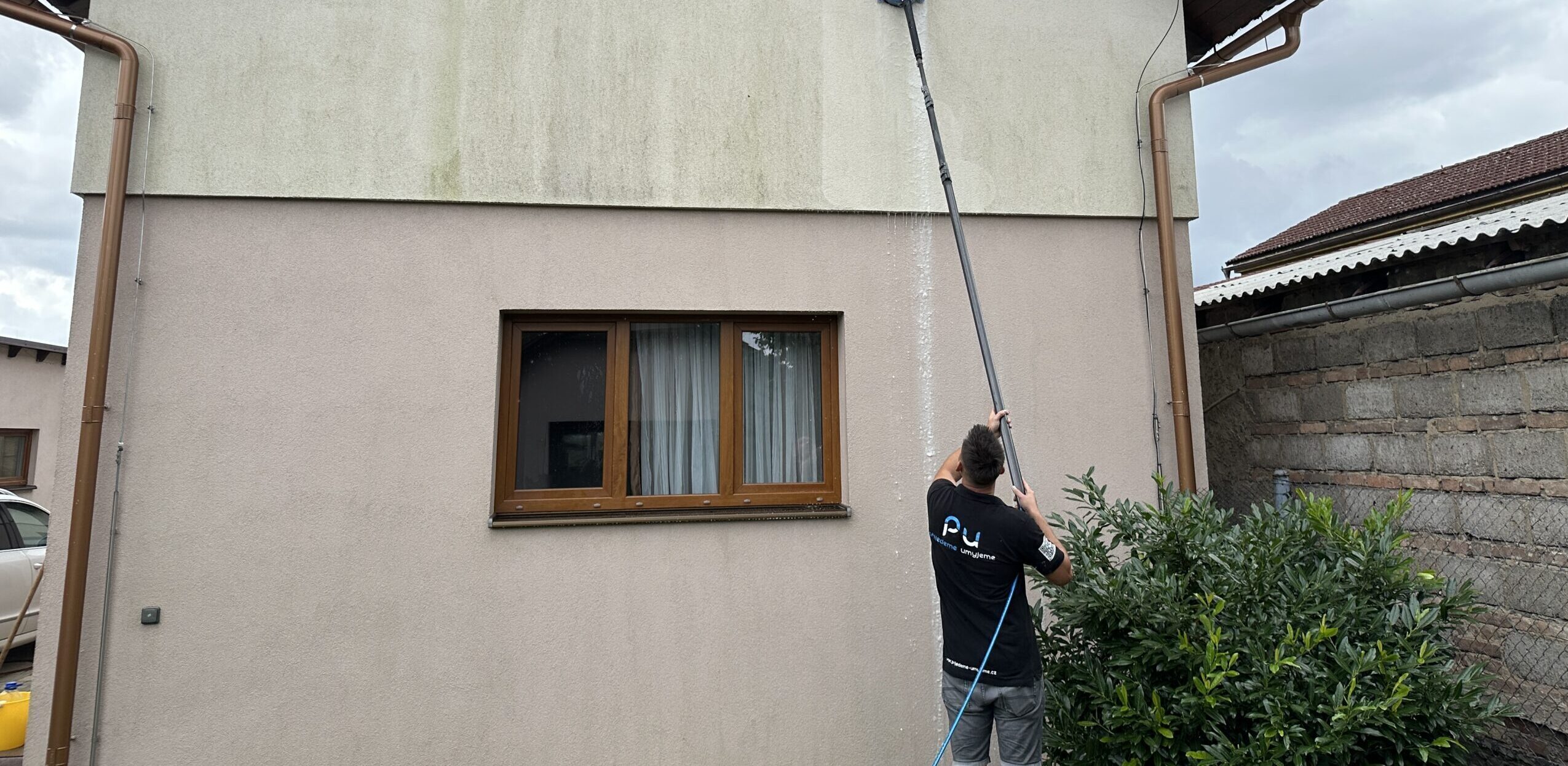 Čištění fasády