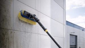 čištění opláštění budov