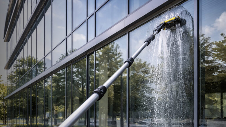 čištění opláštění budov