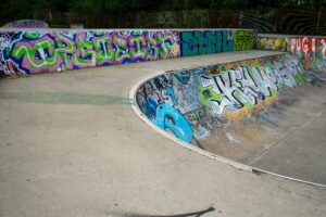 čištění skateparků