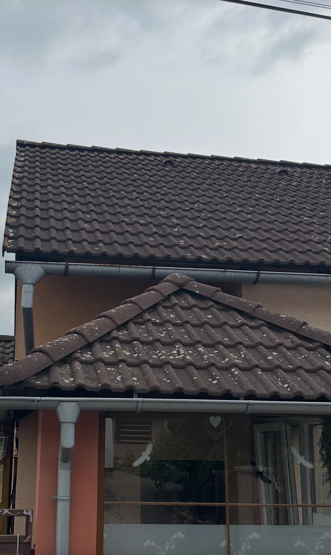 čištění střechy