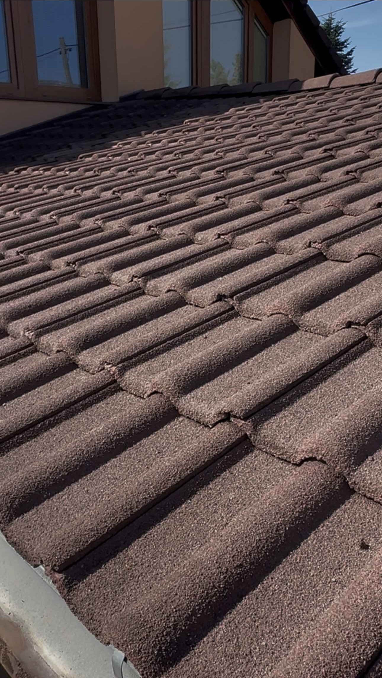 čištění střechy