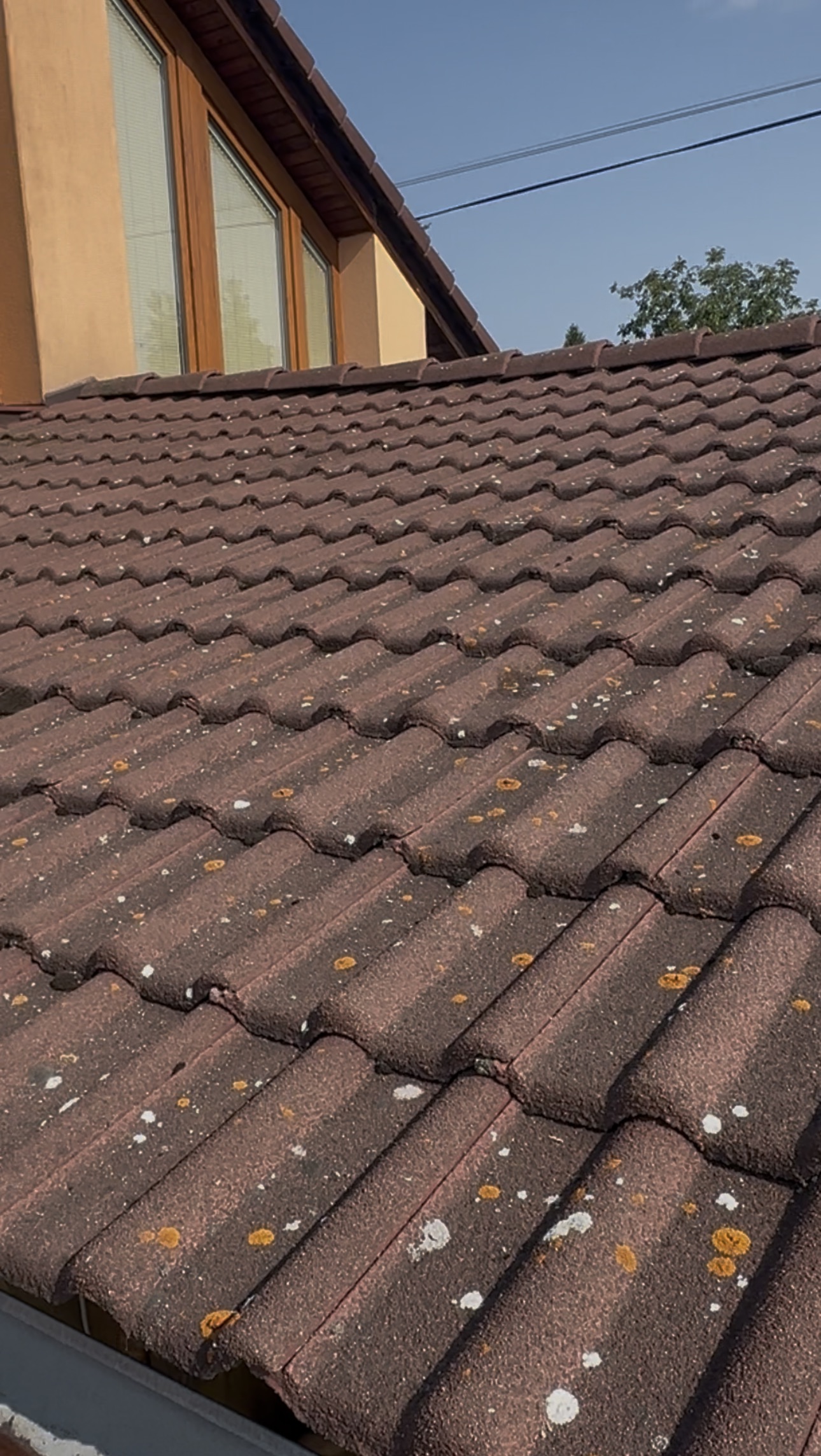 čištění střechy