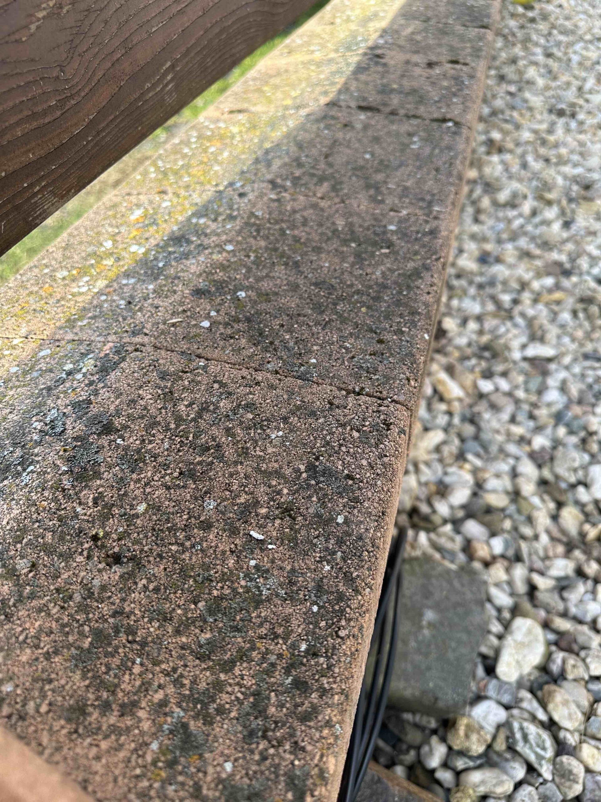 Čištění plotů a zdí